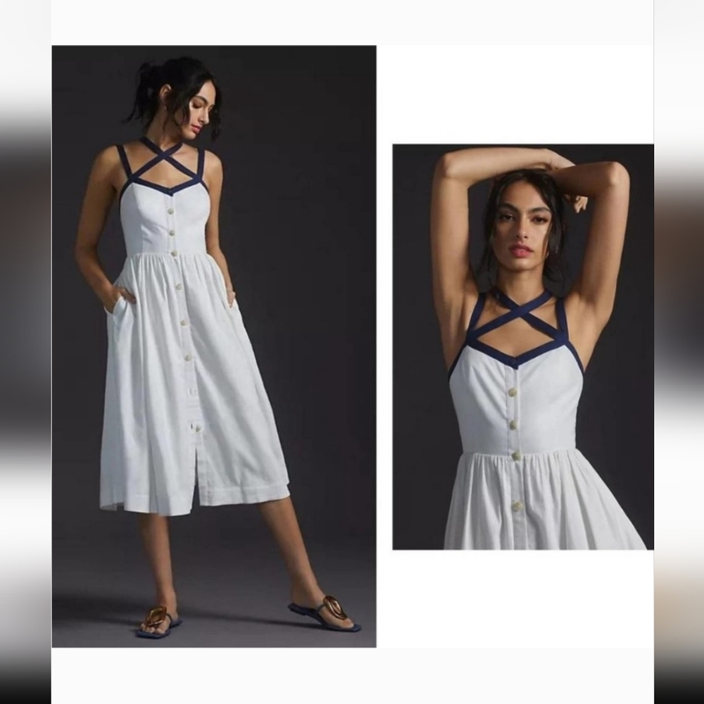 Anthropologie Maeve midi dress